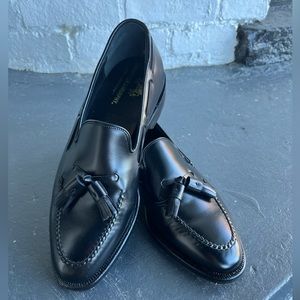 VINTAGE & UNWORN!!! Johnston & Murphy Westchester 7.5D tassel loafer made in USA